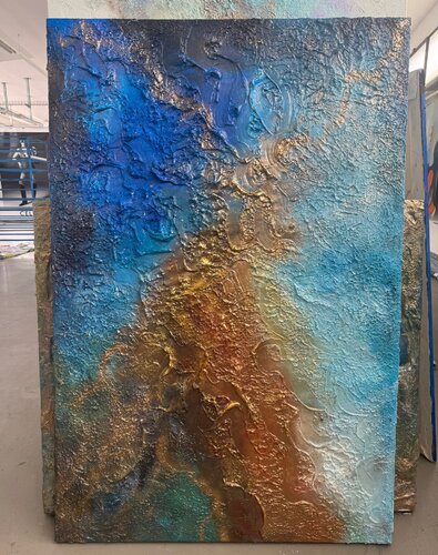 Stormy Sea de Stephanie Künzli Ycaza, Pintura a la venta en Singulart