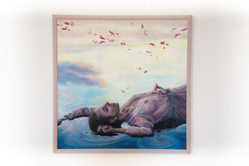 Breath — The Still Point Between Surrender and Strength by Stephanie Künzli Ycaza, Painting for Sale on Singulart