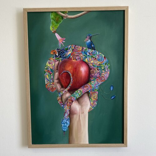 Symbiosis von Stephanie Künzli Ycaza, Malerei kaufen auf Singulart