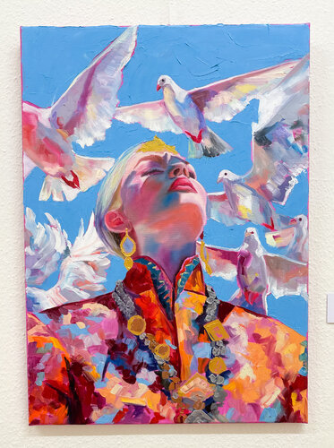 Freedom par Stephanie Künzli Ycaza, Peinture en vente sur Singulart