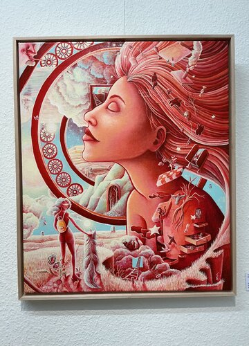 UNTERWEGS di Stephanie Künzli Ycaza, Pittura in vendita su Singulart