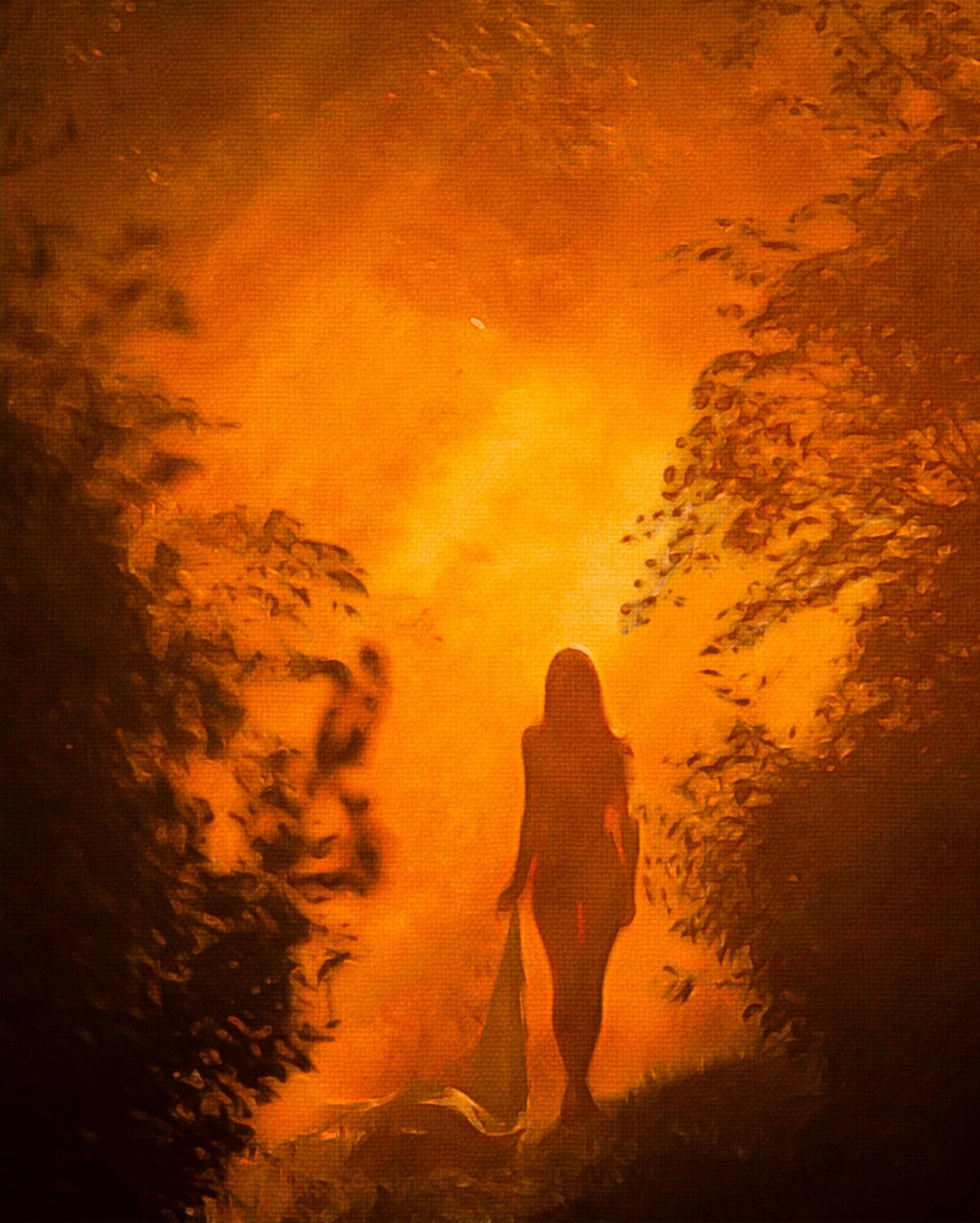 Into the Morning Light Stephanie Künzli Ycaza Originalgemälde zu verkaufen