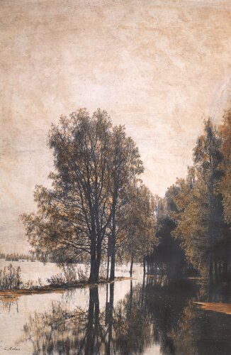 High WaterII (Landscape) Art Quality Poster by Charlotte Eder, Print for Sale on Singulart