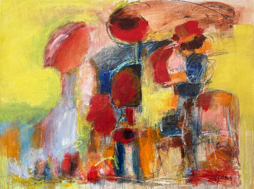 Ma source de foi by Véronique Besançon, Painting for Sale on Singulart