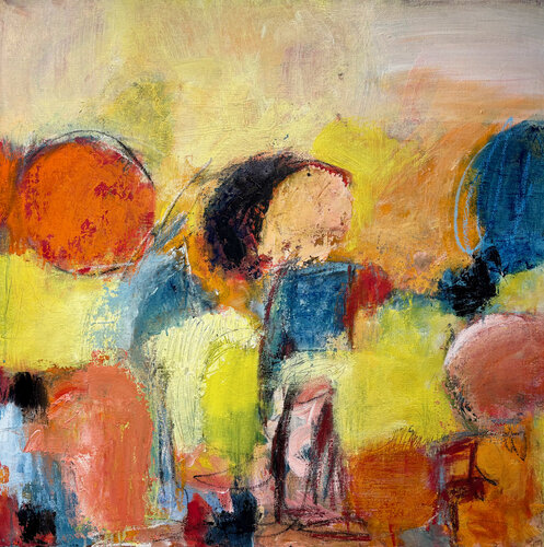 J'habite la terre entière di Véronique Besançon, Pittura in vendita su Singulart
