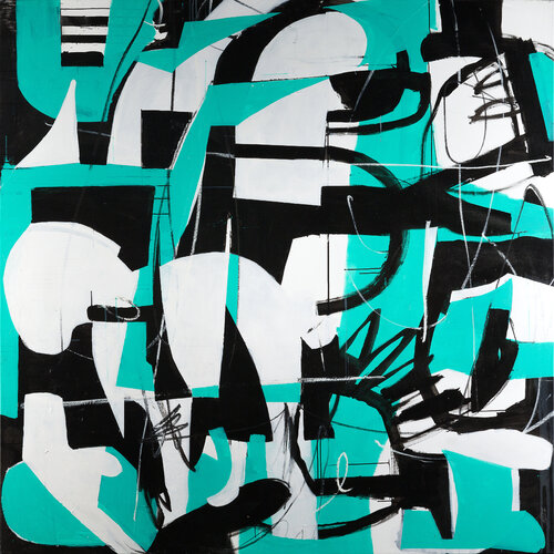 de la serie: LA PIEL van Ricardo Llinares, Schilderij te koop op Singulart