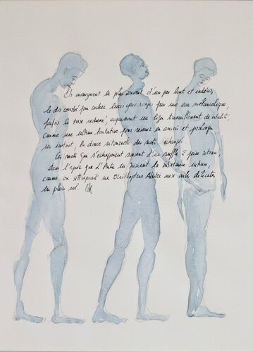 les cheminants von Caroline Champetier de Ribes, Malerei kaufen auf Singulart