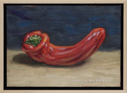 A Curved Pepper van Jukka Klemetti, Schilderij te koop op Singulart