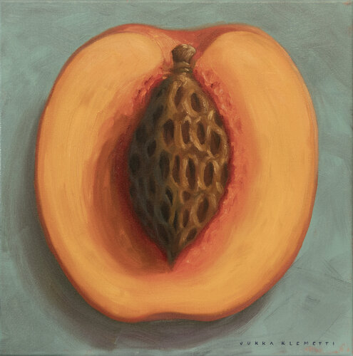 The Heart of the Peach van Jukka Klemetti, Schilderij te koop op Singulart