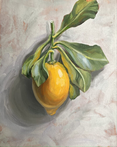 A Fresh Lemon van Jukka Klemetti, Schilderij te koop op Singulart