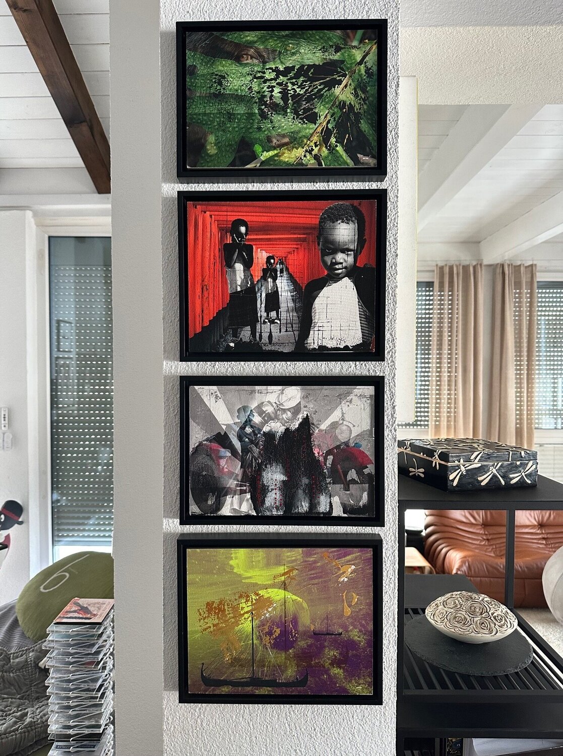 "Vier Blickwinkel einer Welt." Gabriele Steinlechner