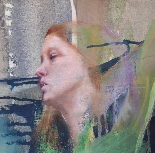 UN VISAGE van denis orhant, Schilderij te koop op Singulart