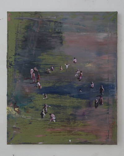 Quelques uns d'entre eux di denis orhant, Pittura in vendita su Singulart