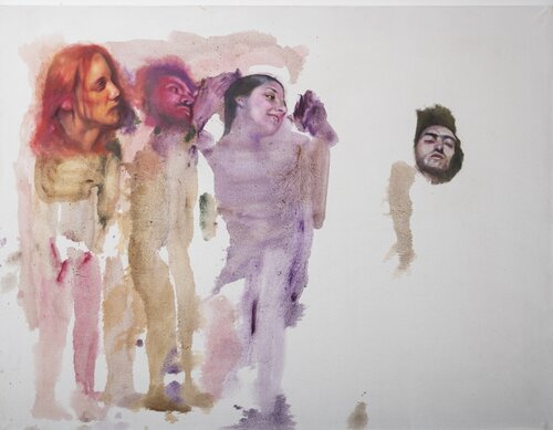 L'attention von denis orhant, Malerei kaufen auf Singulart