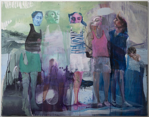 Les Demoiselles de l'Yser by denis orhant, Painting for Sale on Singulart