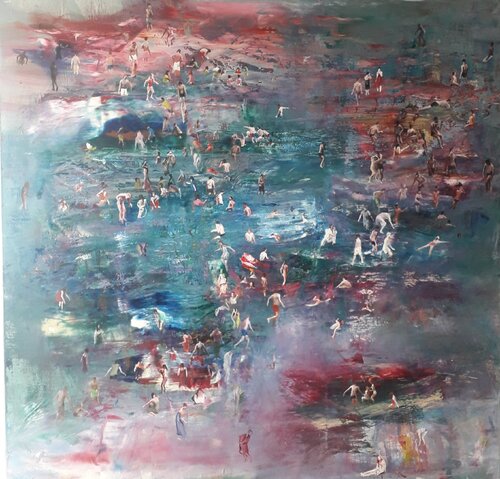 PEUPLEMENT IV par denis orhant, Peinture en vente sur Singulart