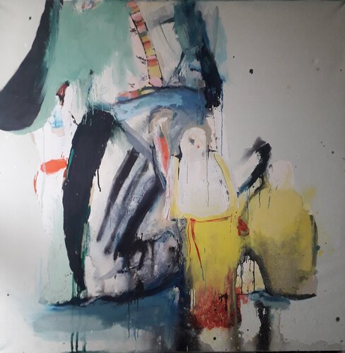Statuettes evanescentes by denis orhant, Painting for Sale on Singulart