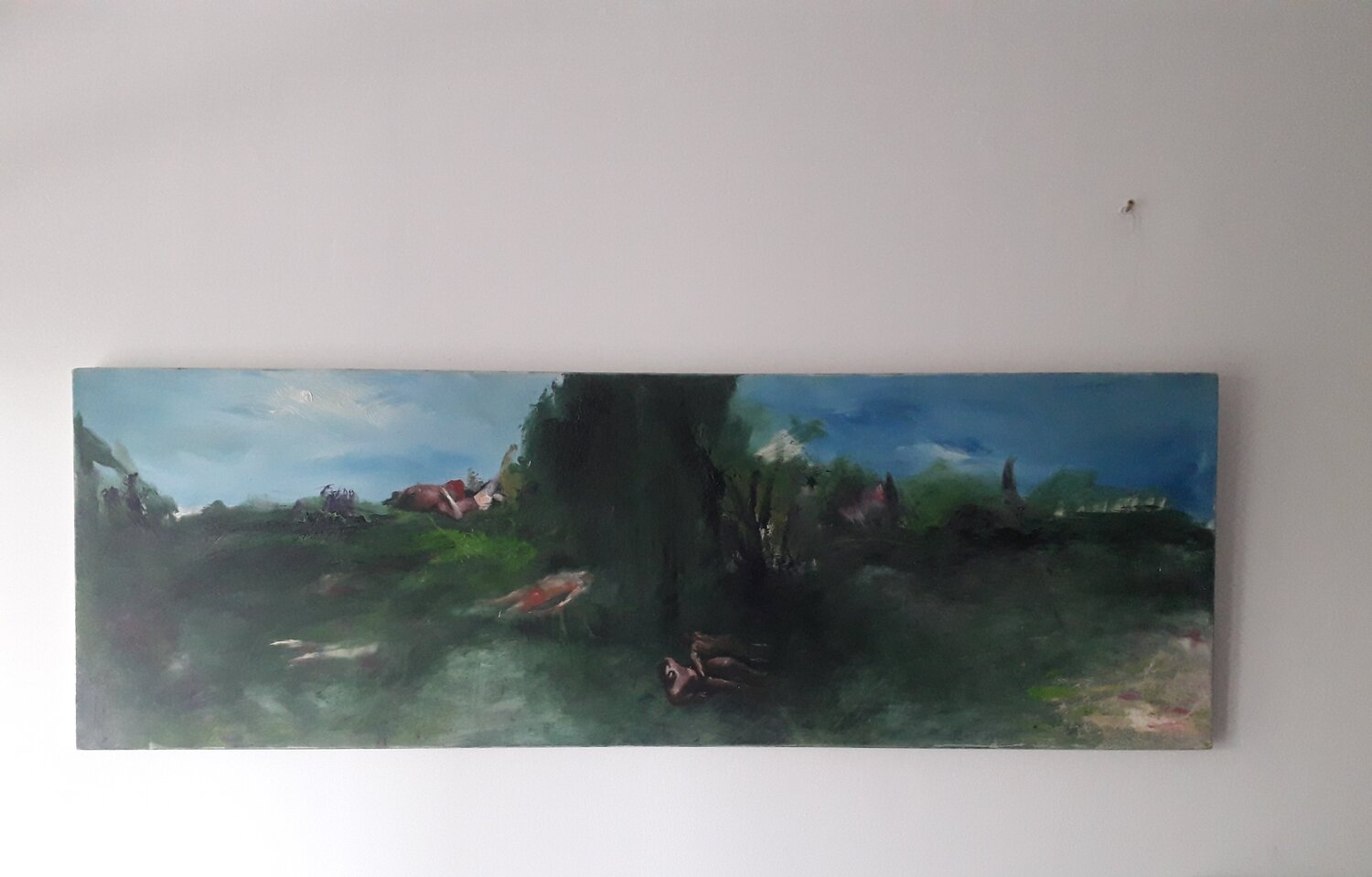 Les etreintes denis orhant Original painting for sale
