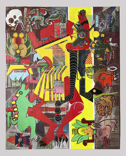 Mexiko de Alice au Merveilles, Pintura a la venta en Singulart