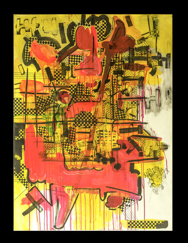 Masquerade de Alice au Merveilles, Pintura a la venta en Singulart