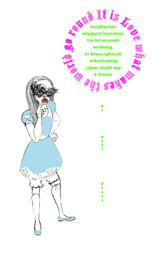 If de Alice au Merveilles, Obra en papel a la venta en Singulart