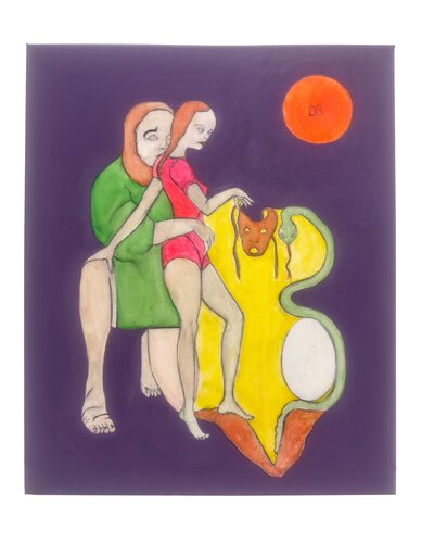 Cosmic Egg de Alice au Merveilles, Pintura a la venta en Singulart