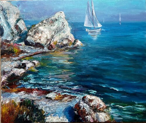 Sea dreams von Marina Gavrilova, Malerei kaufen auf Singulart