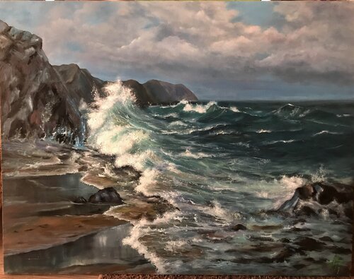 Surf von Marina Gavrilova, Malerei kaufen auf Singulart