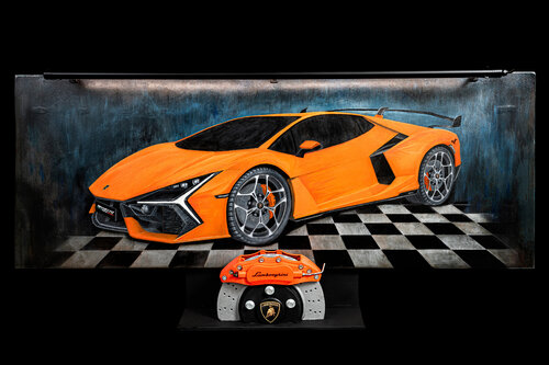 LAMBORGHINI - REVUELTO ✨ by ARTEINDUSTRIALE, Painting for Sale on Singulart