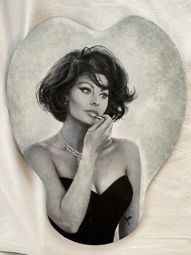 DIVA - Sophia Loren von ARTEINDUSTRIALE, Malerei kaufen auf Singulart