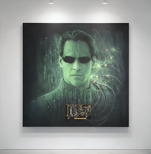 MATRIX RESSURECTION di ARTEINDUSTRIALE, Pittura in vendita su Singulart