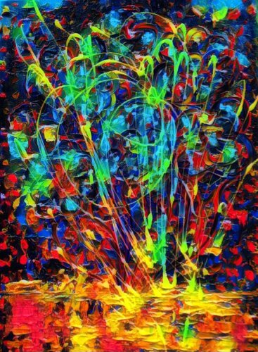 Feuerwerk des Lebens by Margareta ULIARTE, Print for Sale on Singulart