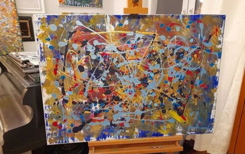 THE BIG BANG_ORIGINAL von Margareta ULIARTE, Malerei kaufen auf Singulart
