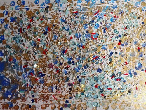 Karneval in Rio_Mit weißen Herzen van Margareta ULIARTE, Schilderij te koop op Singulart