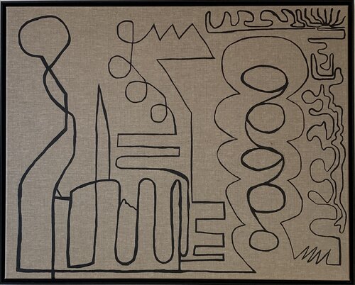 slow stroking van Sarah Sophia Schendel, Schilderij te koop op Singulart