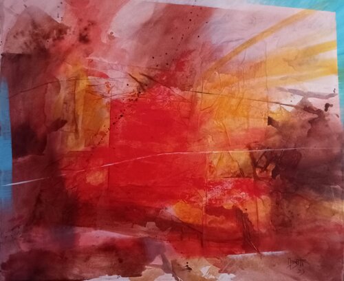 Dettagli cromatici van Luigi Modesti, Schilderij te koop op Singulart