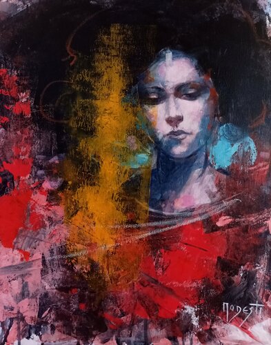 Dora von Luigi Modesti, Malerei kaufen auf Singulart