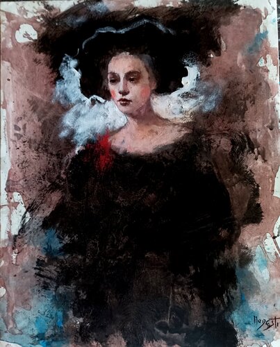 Senza titolo van Luigi Modesti, Schilderij te koop op Singulart