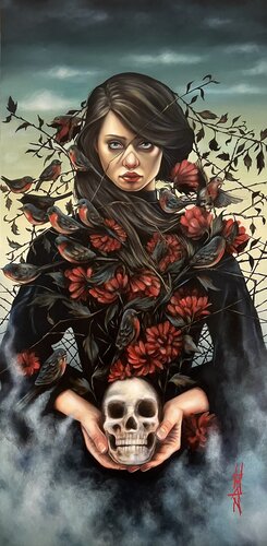 Robins di UMAN Manuela Merlo, Pittura in vendita su Singulart