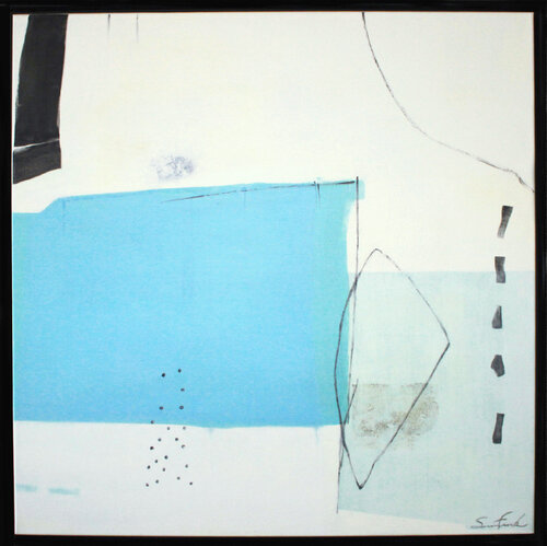 Blue for Two van Susan Fink, Schilderij te koop op Singulart