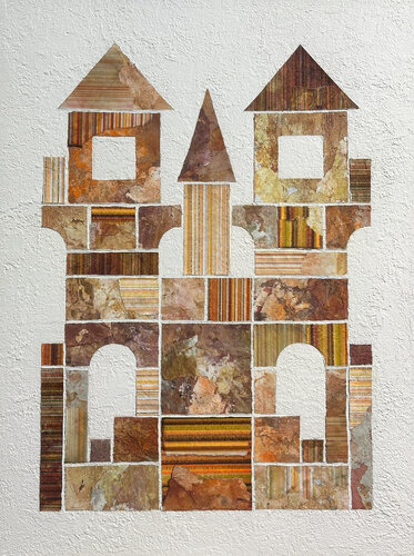 Ascension 09 (Earthbound Hideaway) di Michael Mathews, Pittura in vendita su Singulart