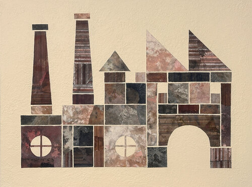 Factory 01 (Post-Industrial) di Michael Mathews, Pittura in vendita su Singulart