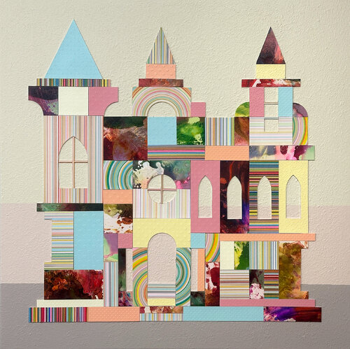 Candy Church 02 (Fructose Faith) by Michael Mathews, Painting for Sale on Singulart