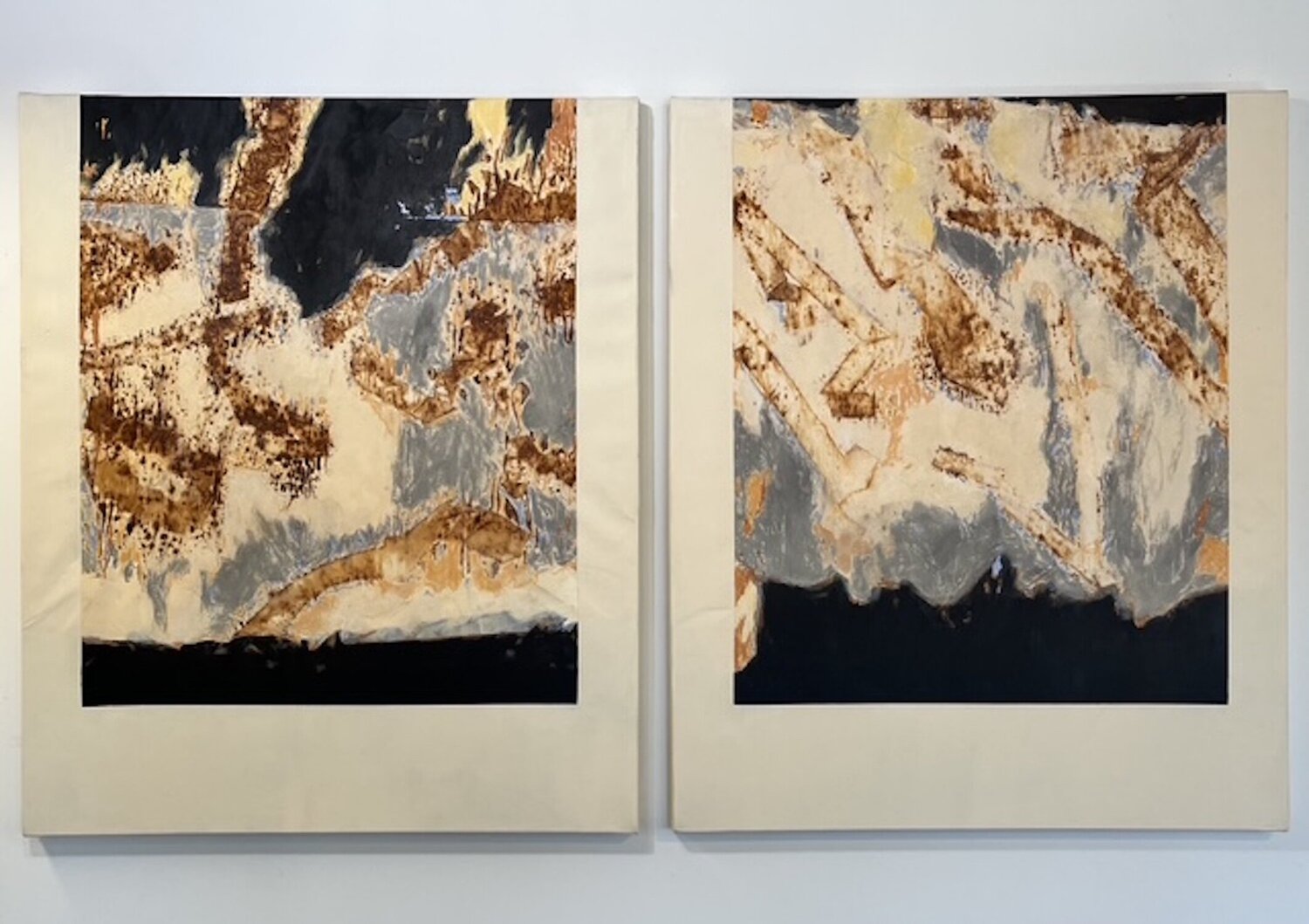 Tattered (Diptych) Stephen Rybacki