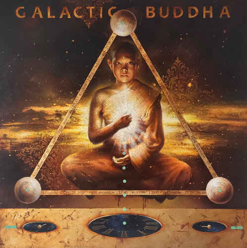 "Galactik Buddha" von Irina Bugoslavska, Malerei kaufen auf Singulart