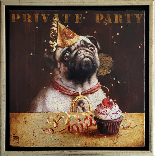 "Private Party II" von Irina Bugoslavska, Malerei kaufen auf Singulart