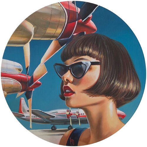 " Flugmodus" de Irina Bugoslavska, Pintura a la venta en Singulart
