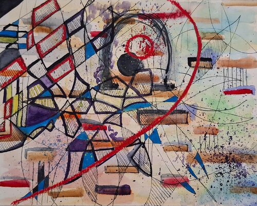 The Wind van Rim Elias, Schilderij te koop op Singulart