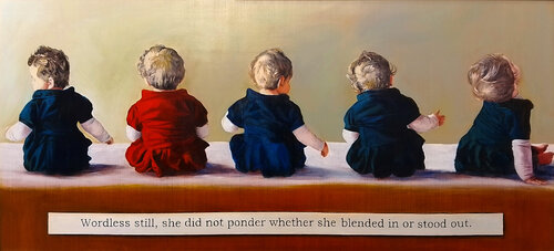 Wordless Still van Gerda Van Damme, Schilderij te koop op Singulart