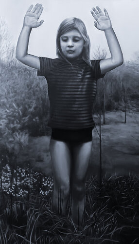 Girl, Standing #2 von Gerda Van Damme, Malerei kaufen auf Singulart